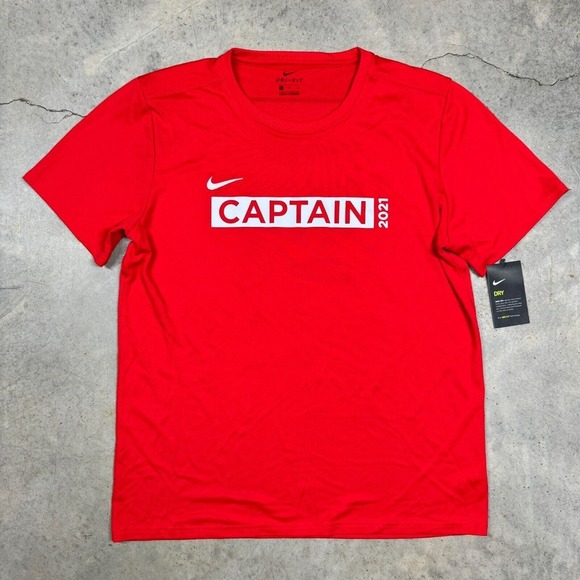 Nike Other - FCA Fellowship of Christian Athletes Nike Shirt NEW Men XL Red CAPTAIN 21